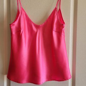 Wenjie, Medium, Hot Pink Tank Top